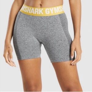 Gymshark flex shorts yellow band